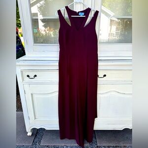Maroon Jumpsuit